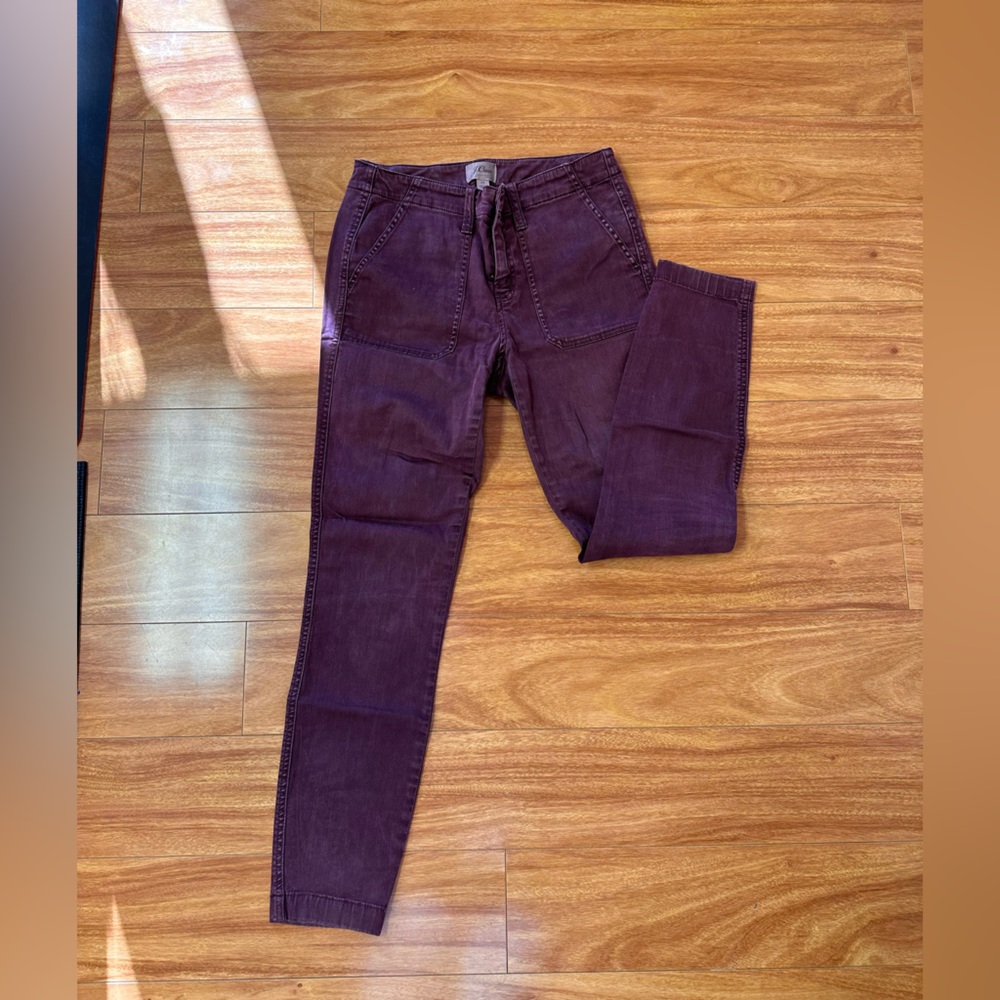 J. Crew purple pant